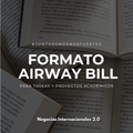 Formato de Airway Bill