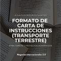 Formato de Carta de Instrucciones
